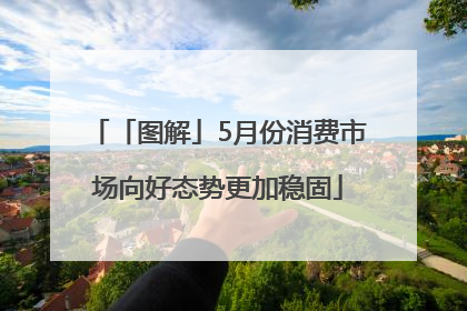 「图解」5月份消费市场向好态势更加稳固