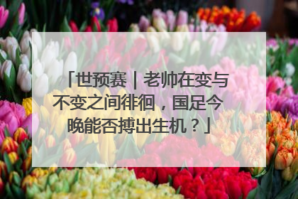 世预赛｜老帅在变与不变之间徘徊，国足今晚能否搏出生机？