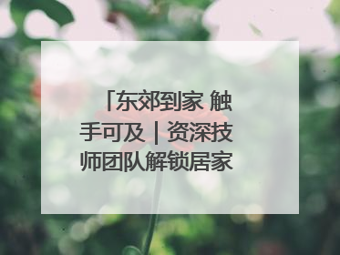 东郊到家 触手可及｜资深技师团队解锁居家养生新体验