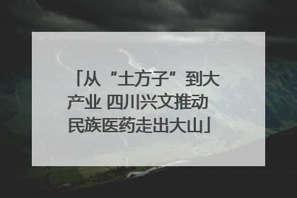 从“土方子”到大产业 四川兴文推动民族医药走出大山