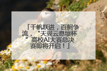 千帆跃进，百舸争流，“天翼云息壤杯”高校AI大赛总决赛即将开启！