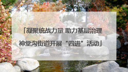 凝聚统战力量 助力基层治理 神堂沟街道开展“四进”活动