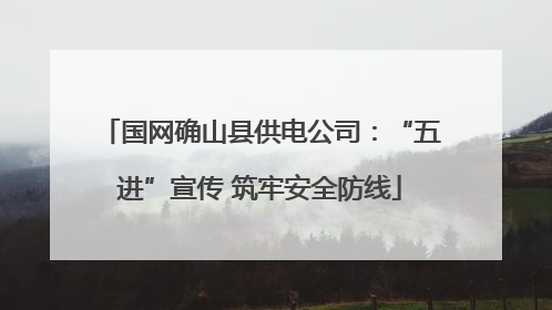 国网确山县供电公司：“五进”宣传 筑牢安全防线