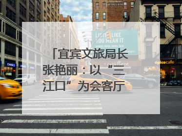 宜宾文旅局长张艳丽：以“三江口”为会客厅，打造近悦远来的国际旅游城市｜文旅局长说