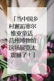 当中国乡村邂逅塞尔维亚童话 莒州博物馆这场展览太震撼了！