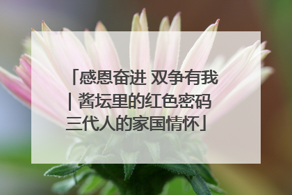 感恩奋进 双争有我｜酱坛里的红色密码 三代人的家国情怀