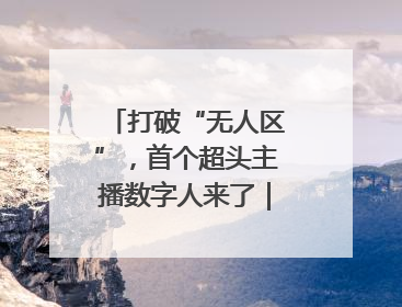 打破“无人区”，首个超头主播数字人来了｜热财经