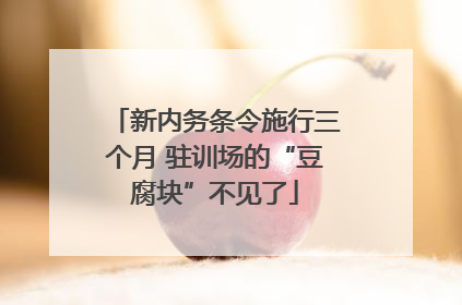 新内务条令施行三个月 驻训场的“豆腐块”不见了