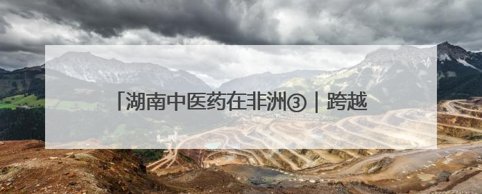 湖南中医药在非洲③｜跨越山海，中医药文化浸润非洲