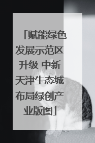 赋能绿色发展示范区升级 中新天津生态城布局绿创产业版图