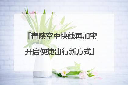 青陕空中快线再加密 开启便捷出行新方式