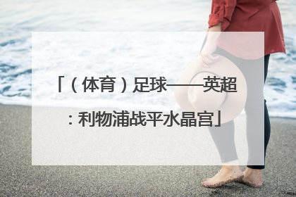 （体育）足球——英超：利物浦战平水晶宫